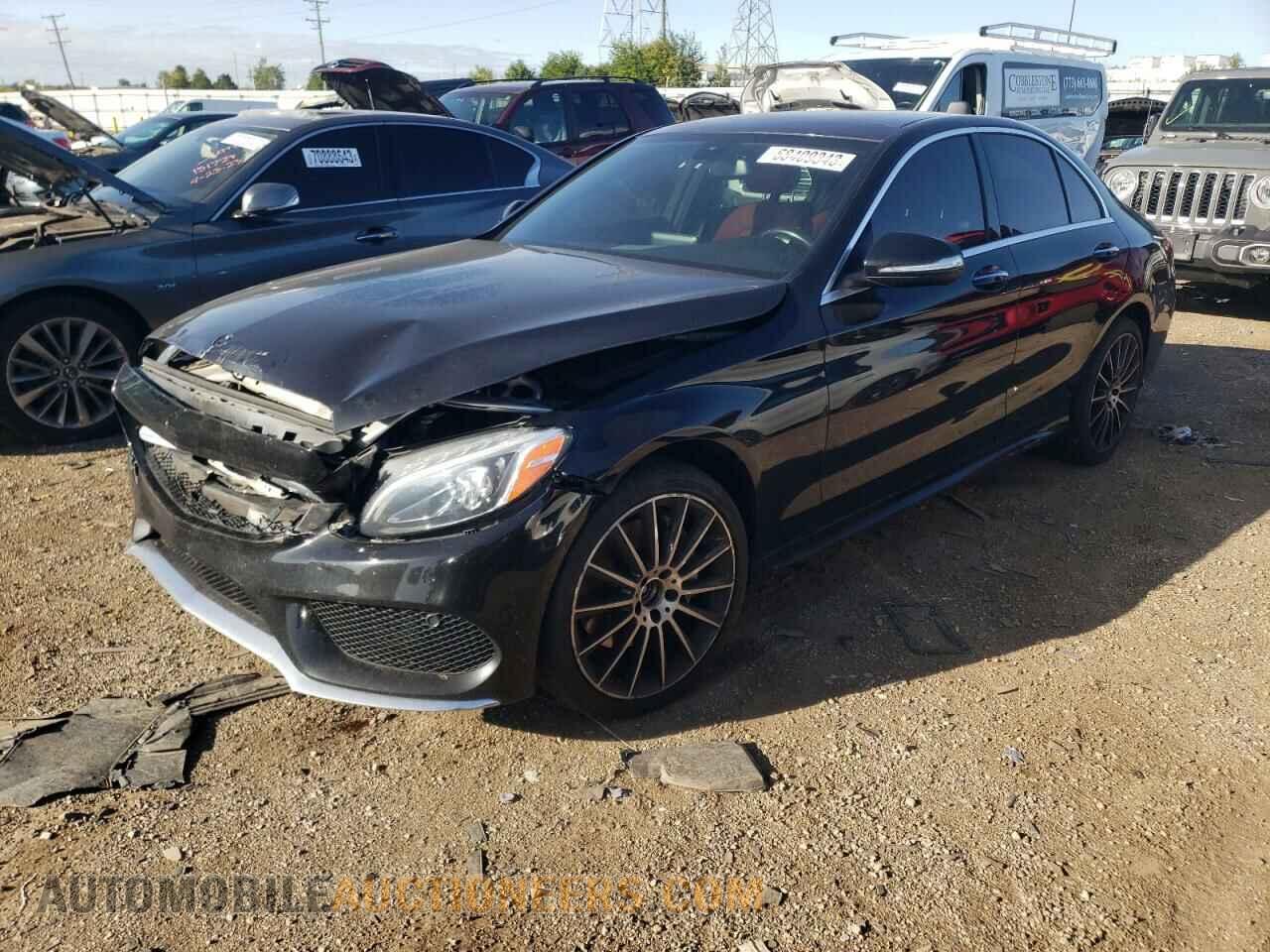 55SWF4KB0FU036665 MERCEDES-BENZ C-CLASS 2015