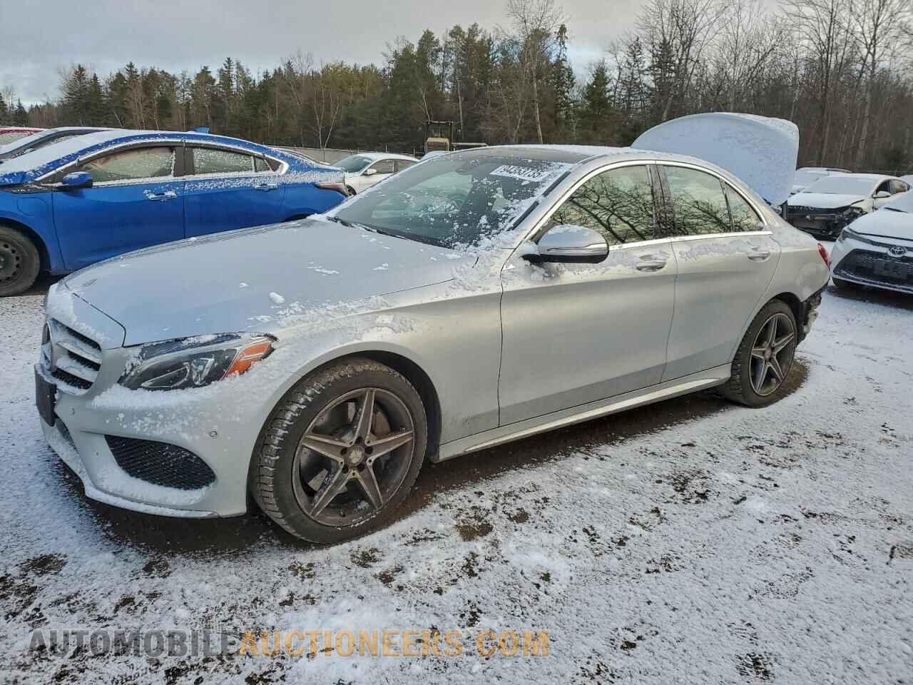 55SWF4KB0FU044586 MERCEDES-BENZ C-CLASS 2015