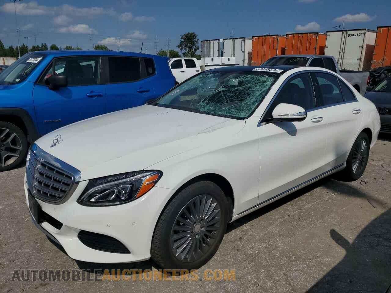 55SWF4KB0FU053420 MERCEDES-BENZ C-CLASS 2015