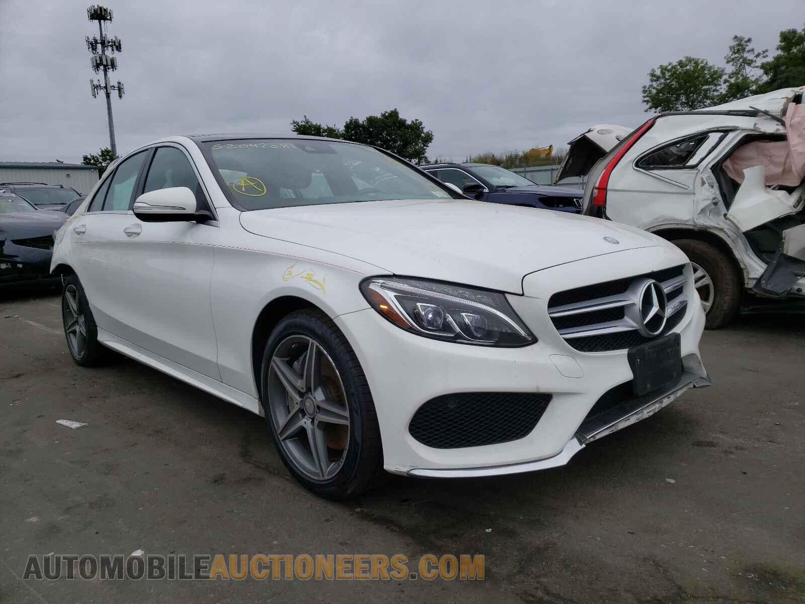 55SWF4KB0FU060237 MERCEDES-BENZ C-CLASS 2015