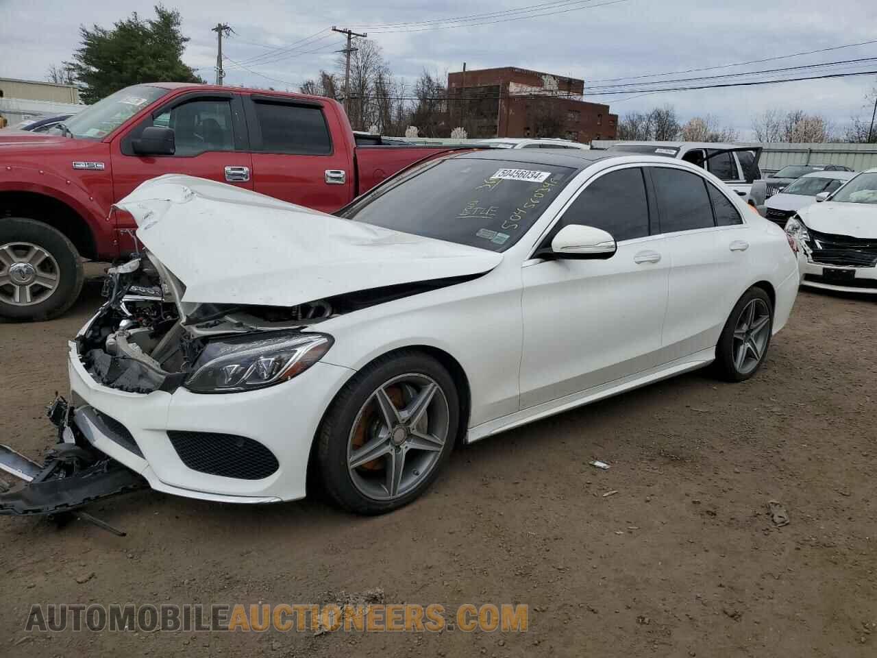 55SWF4KB0FU066765 MERCEDES-BENZ C-CLASS 2015