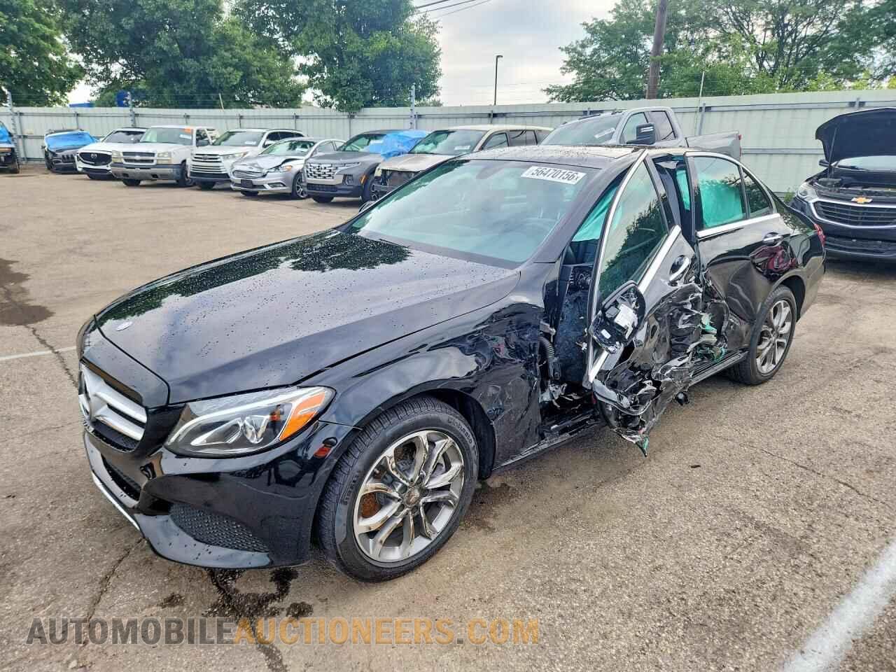 55SWF4KB0FU077815 MERCEDES-BENZ C-CLASS 2015