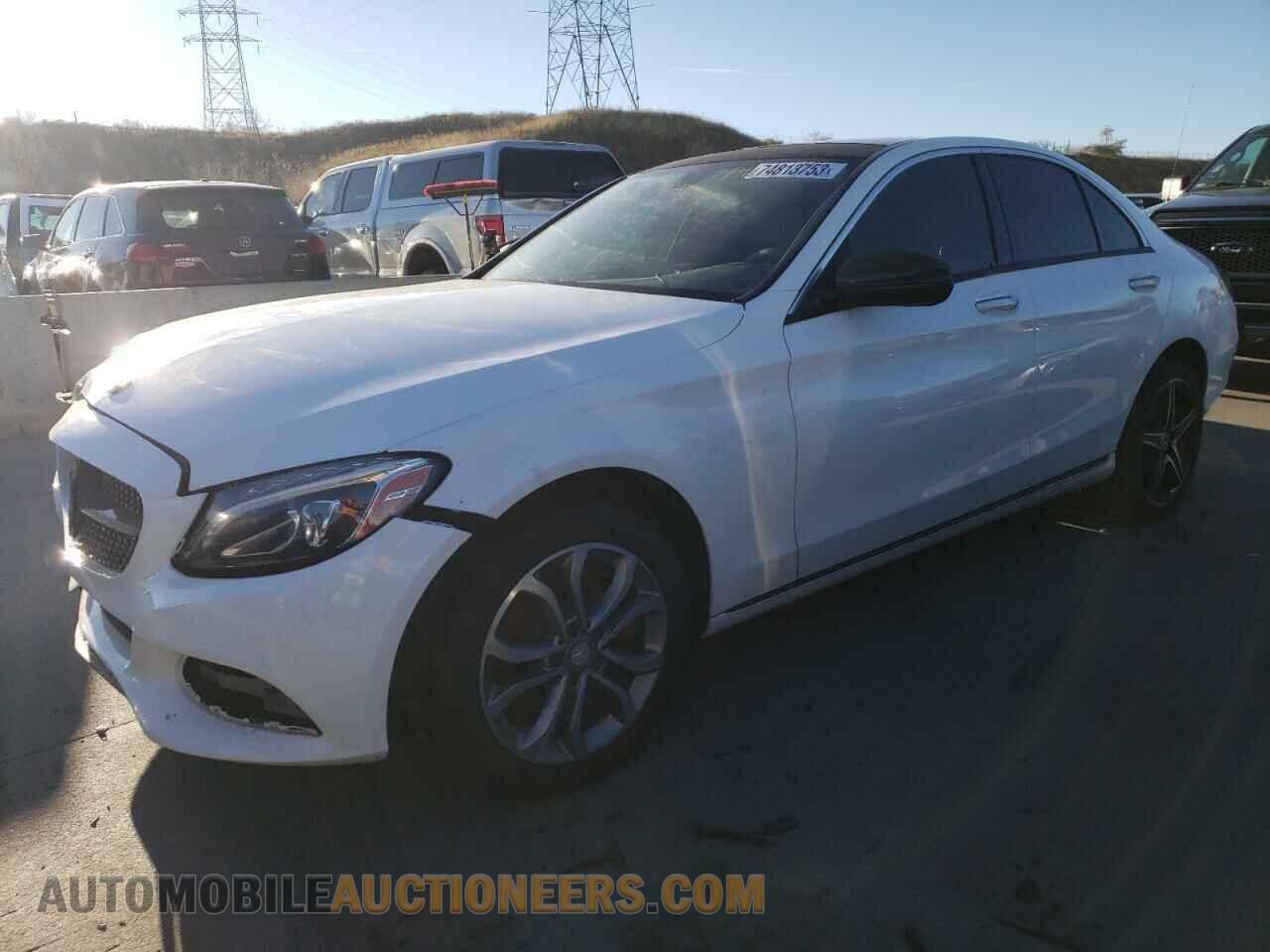 55SWF4KB0FU079905 MERCEDES-BENZ C-CLASS 2015
