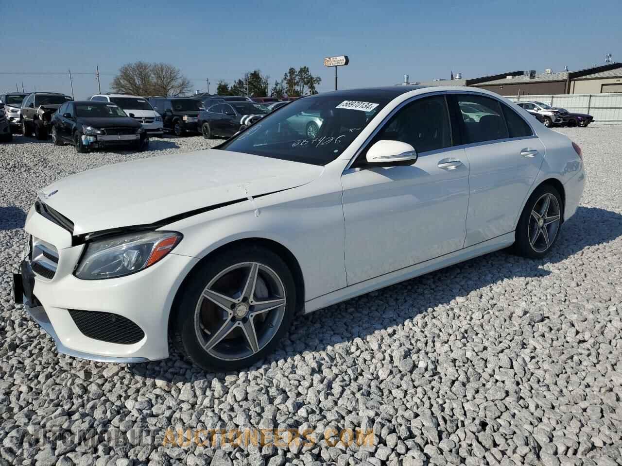 55SWF4KB0FU087406 MERCEDES-BENZ C-CLASS 2015