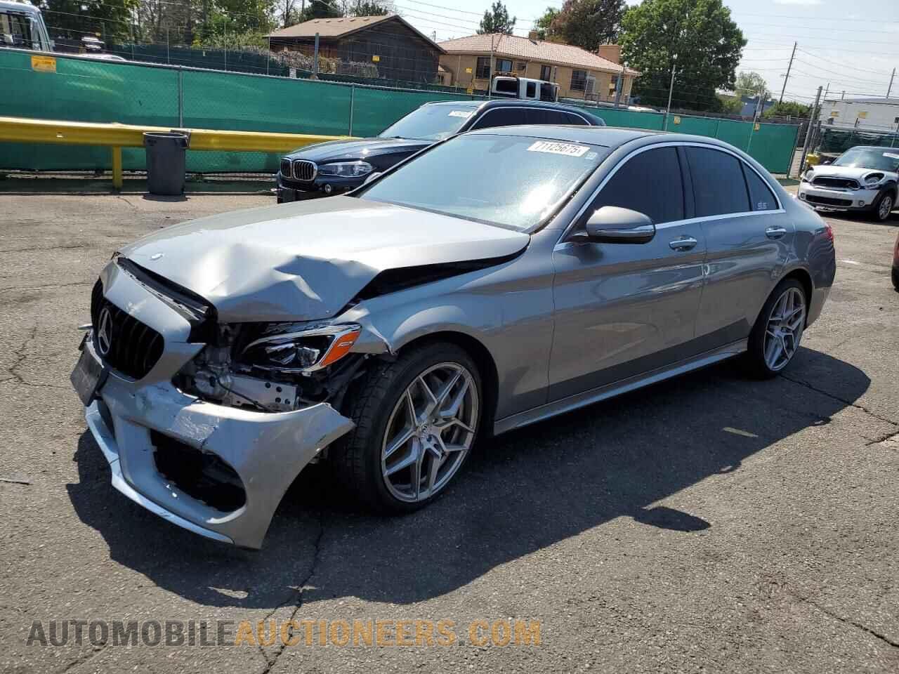 55SWF4KB0FU093352 MERCEDES-BENZ C-CLASS 2015