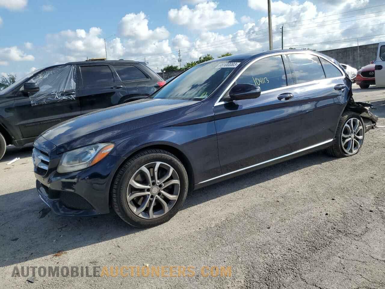 55SWF4KB0GU103282 MERCEDES-BENZ C-CLASS 2016