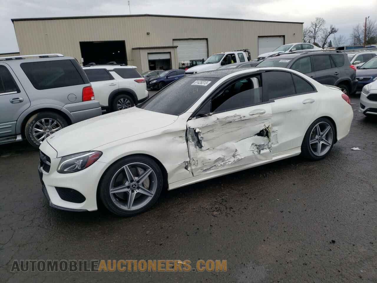 55SWF4KB0GU125704 MERCEDES-BENZ C-CLASS 2016
