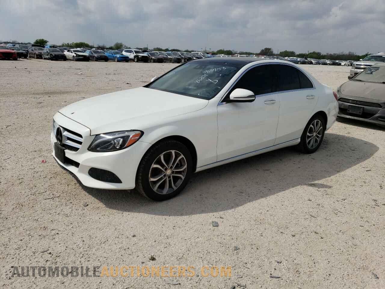 55SWF4KB0GU133866 MERCEDES-BENZ C-CLASS 2016