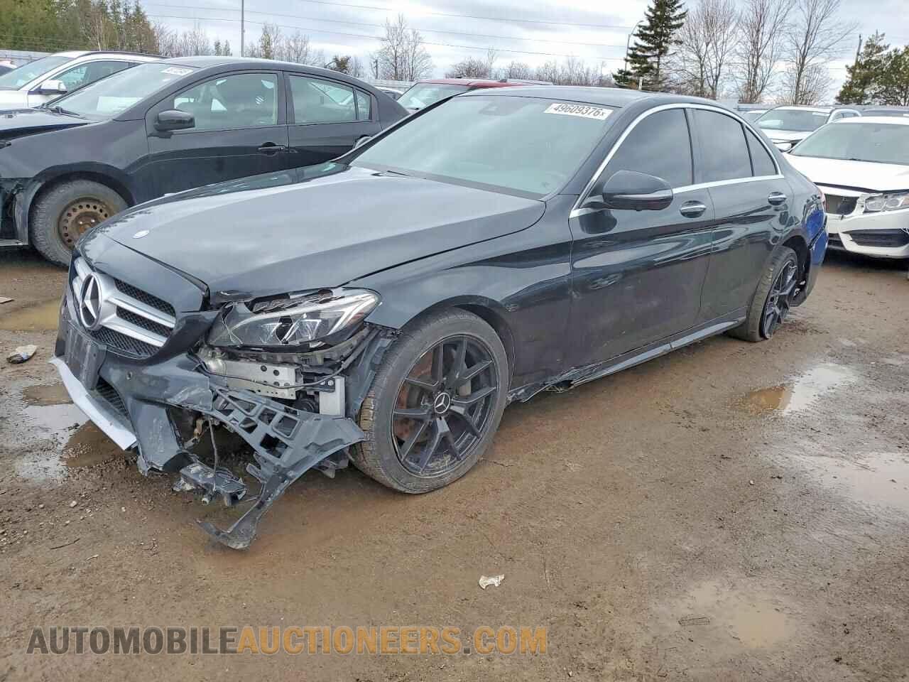 55SWF4KB0HU188237 MERCEDES-BENZ C-CLASS 2017