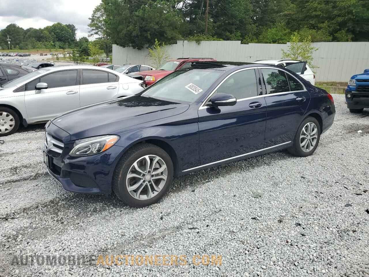 55SWF4KB1FU001066 MERCEDES-BENZ C-CLASS 2015