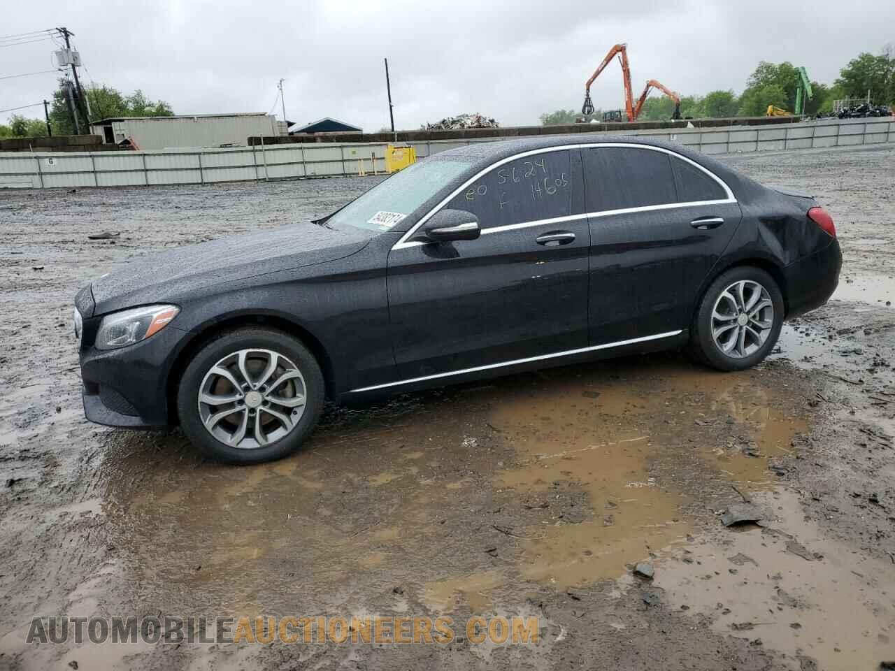 55SWF4KB1FU005327 MERCEDES-BENZ C-CLASS 2015
