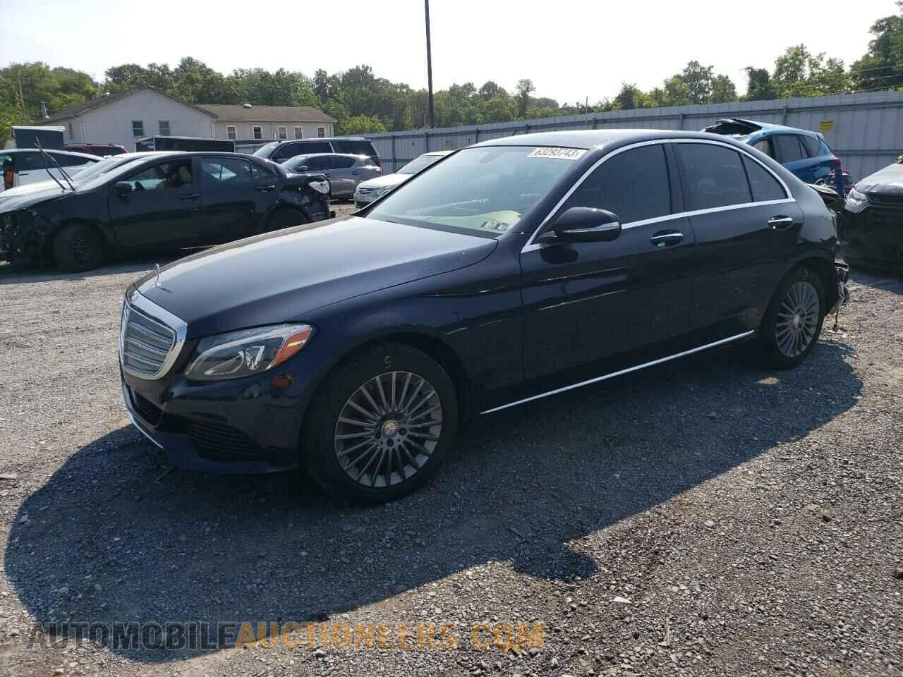 55SWF4KB1FU005781 MERCEDES-BENZ C-CLASS 2015