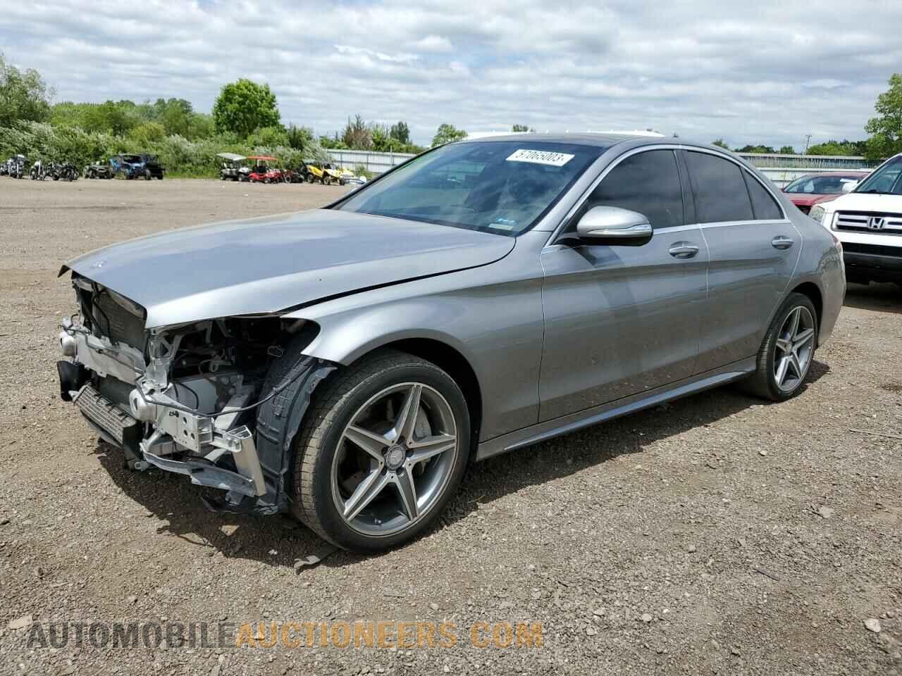 55SWF4KB1FU006302 MERCEDES-BENZ C-CLASS 2015