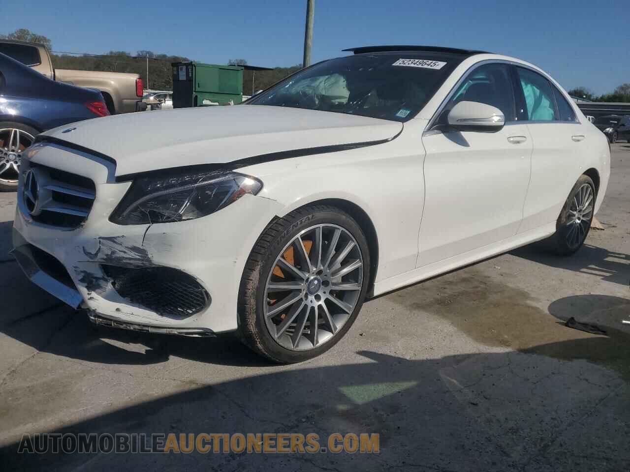 55SWF4KB1FU006901 MERCEDES-BENZ C-CLASS 2015
