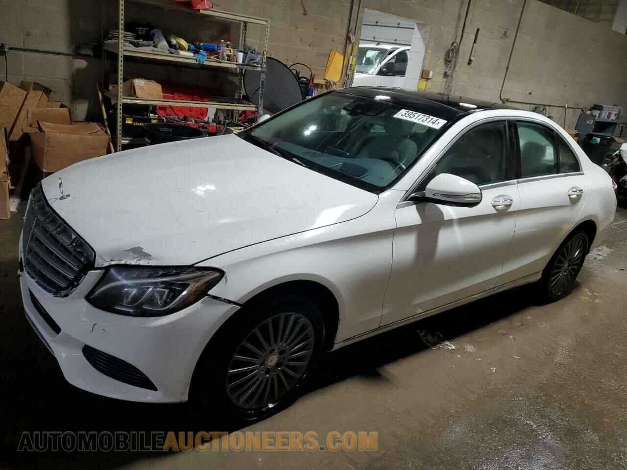55SWF4KB1FU007160 MERCEDES-BENZ C-CLASS 2015
