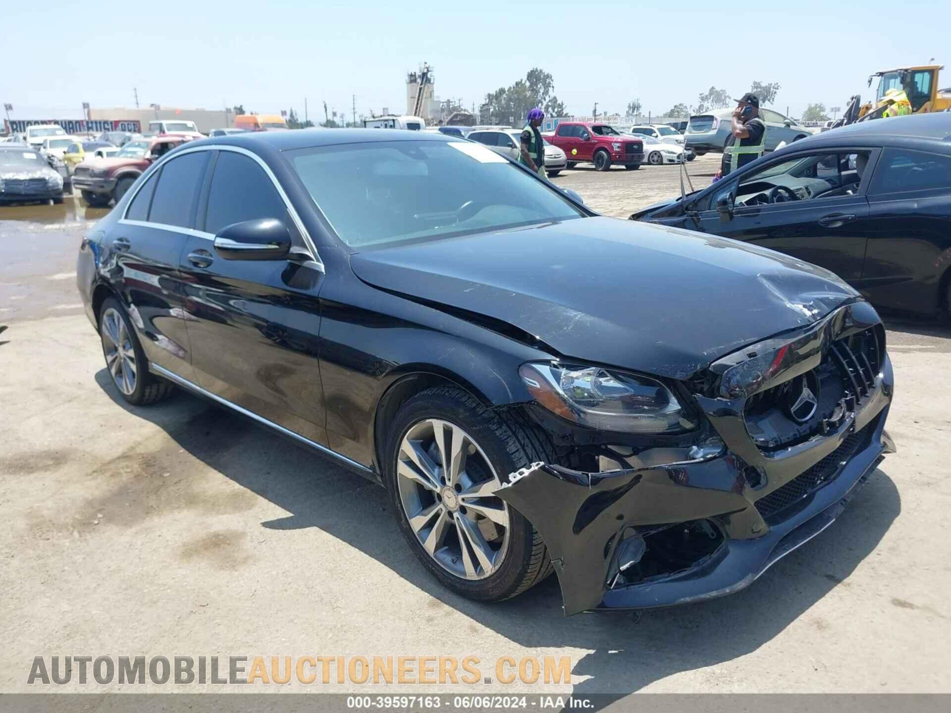 55SWF4KB1FU007997 MERCEDES-BENZ C 300 2015