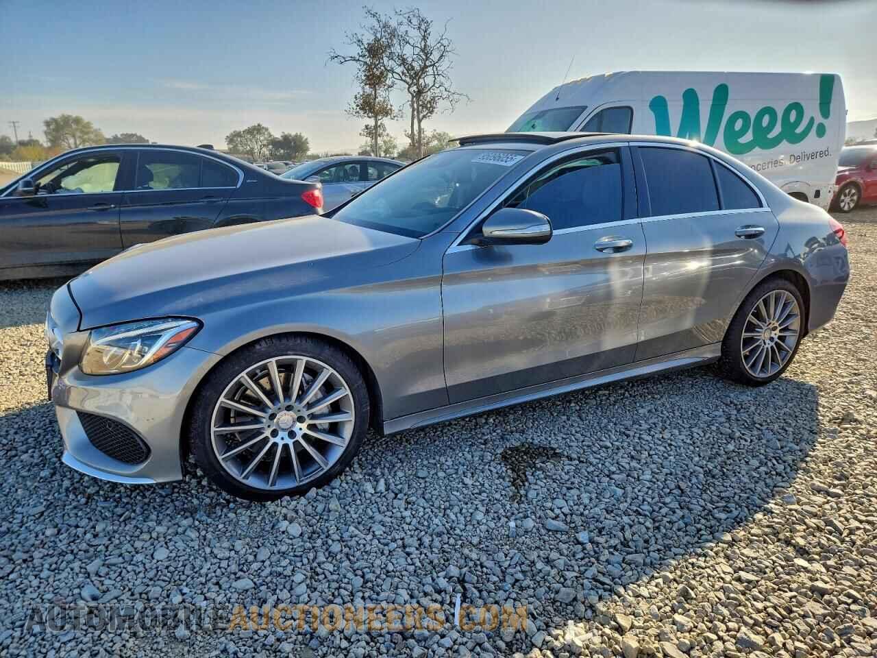 55SWF4KB1FU008261 MERCEDES-BENZ C-CLASS 2015