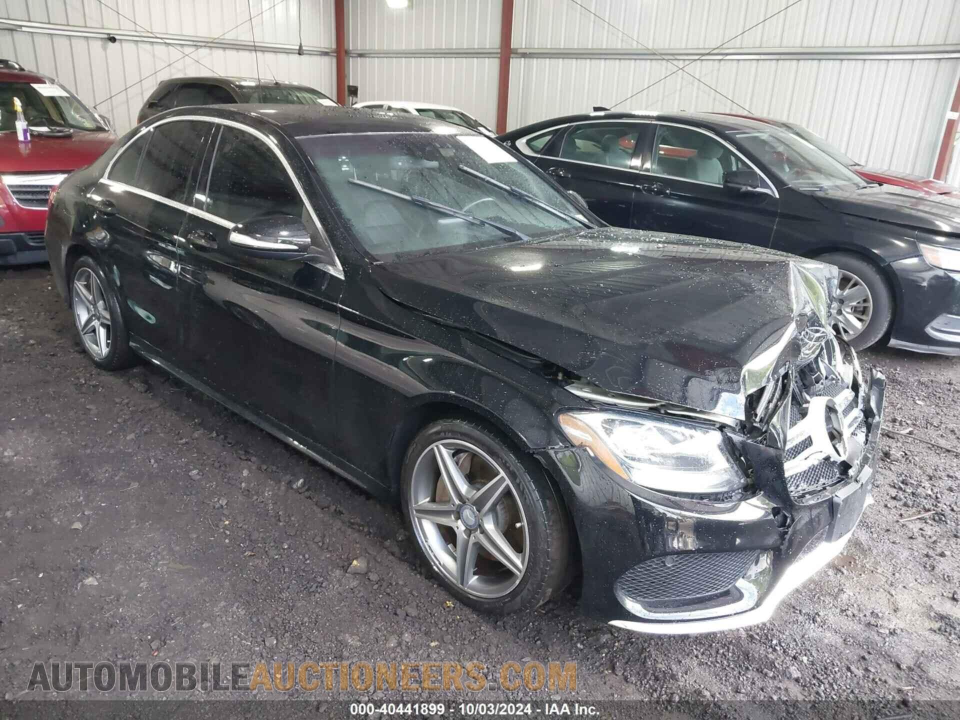 55SWF4KB1FU008471 MERCEDES-BENZ C 300 2015