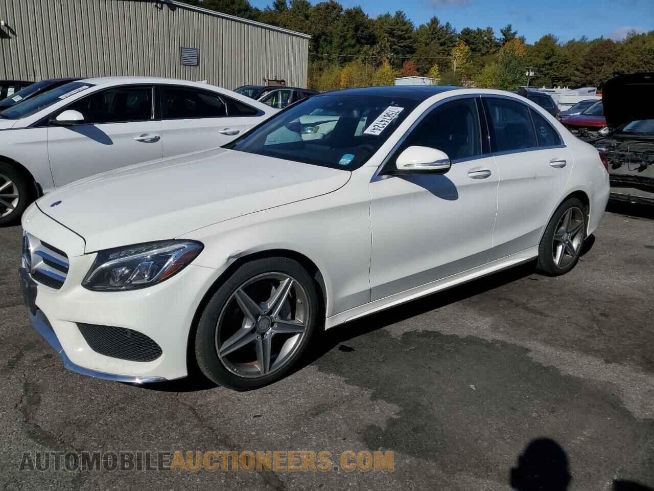55SWF4KB1FU009975 MERCEDES-BENZ C-CLASS 2015