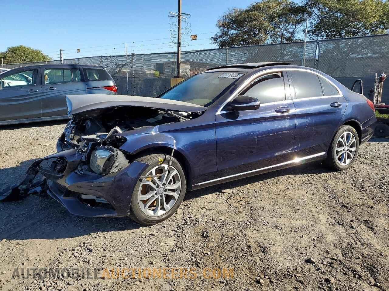 55SWF4KB1FU010107 MERCEDES-BENZ C-CLASS 2015