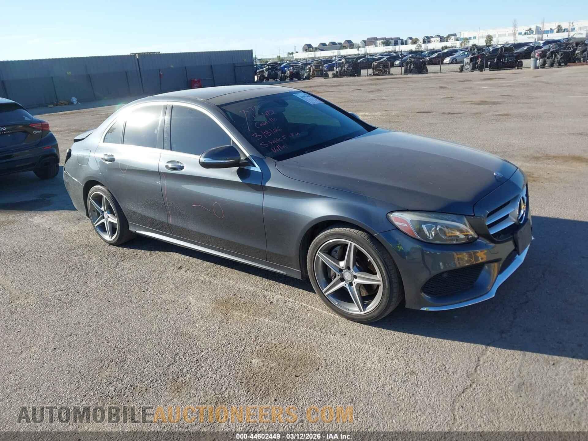 55SWF4KB1FU013430 MERCEDES-BENZ C 300 2015