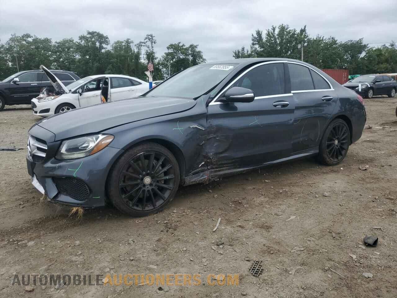 55SWF4KB1FU014819 MERCEDES-BENZ C-CLASS 2015