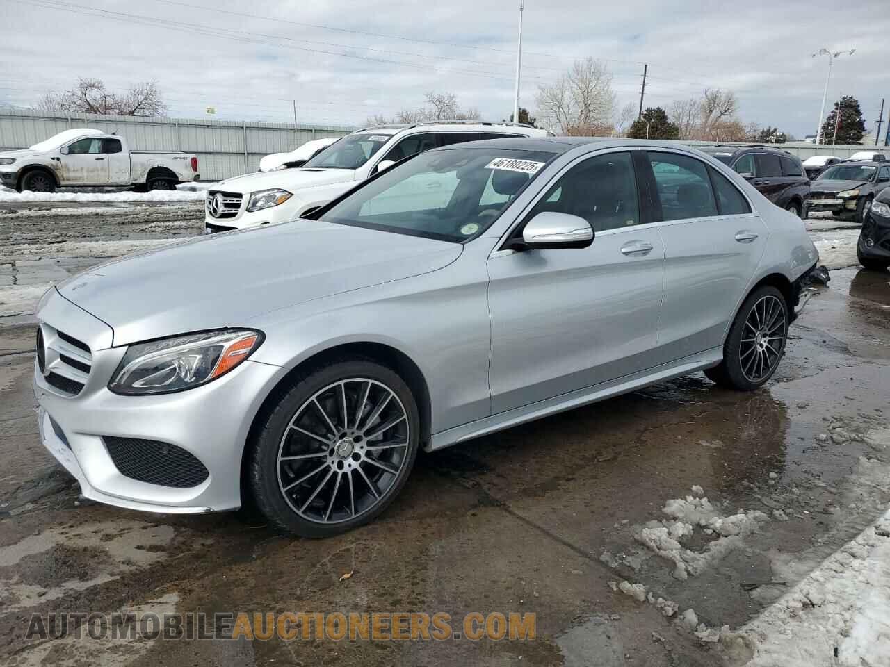 55SWF4KB1FU015534 MERCEDES-BENZ C-CLASS 2015