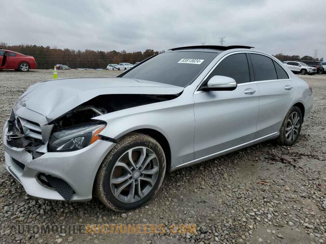 55SWF4KB1FU017347 MERCEDES-BENZ C-CLASS 2015
