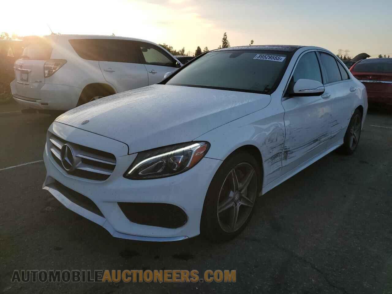 55SWF4KB1FU017865 MERCEDES-BENZ C-CLASS 2015
