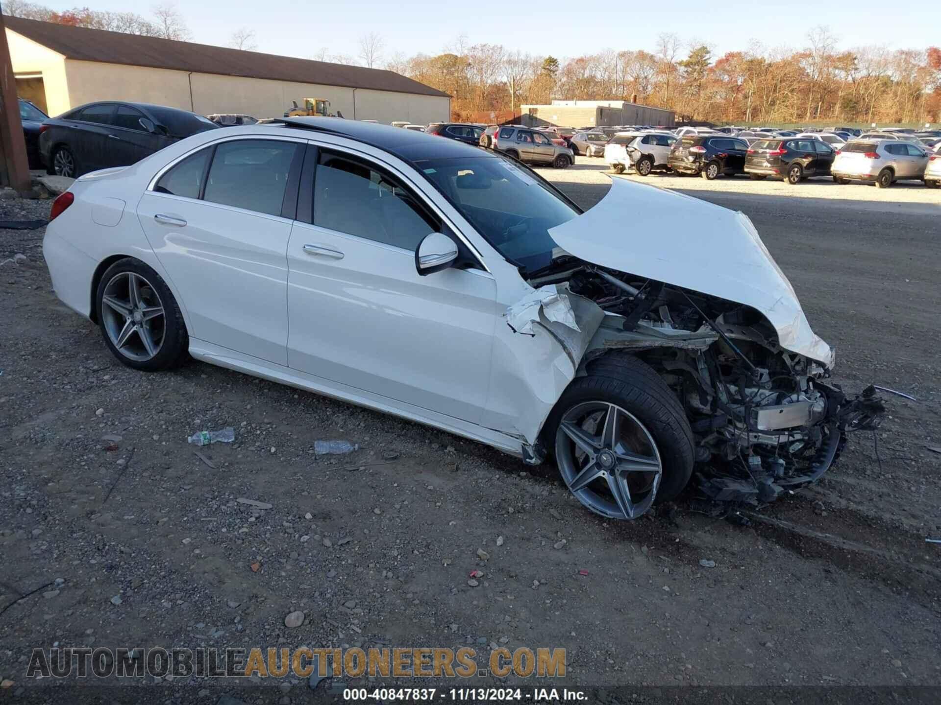 55SWF4KB1FU020121 MERCEDES-BENZ C 300 2015