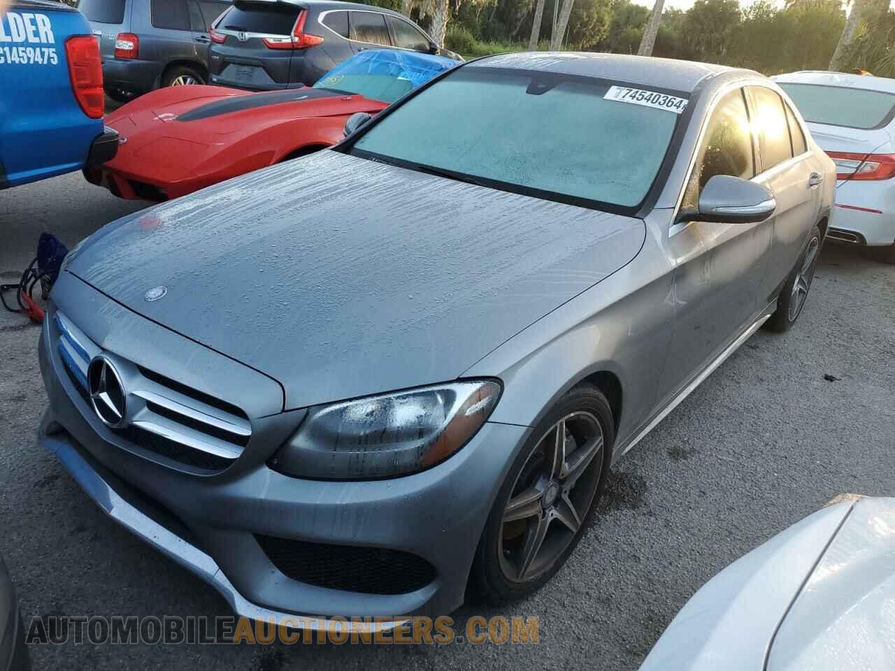 55SWF4KB1FU022046 MERCEDES-BENZ C-CLASS 2015