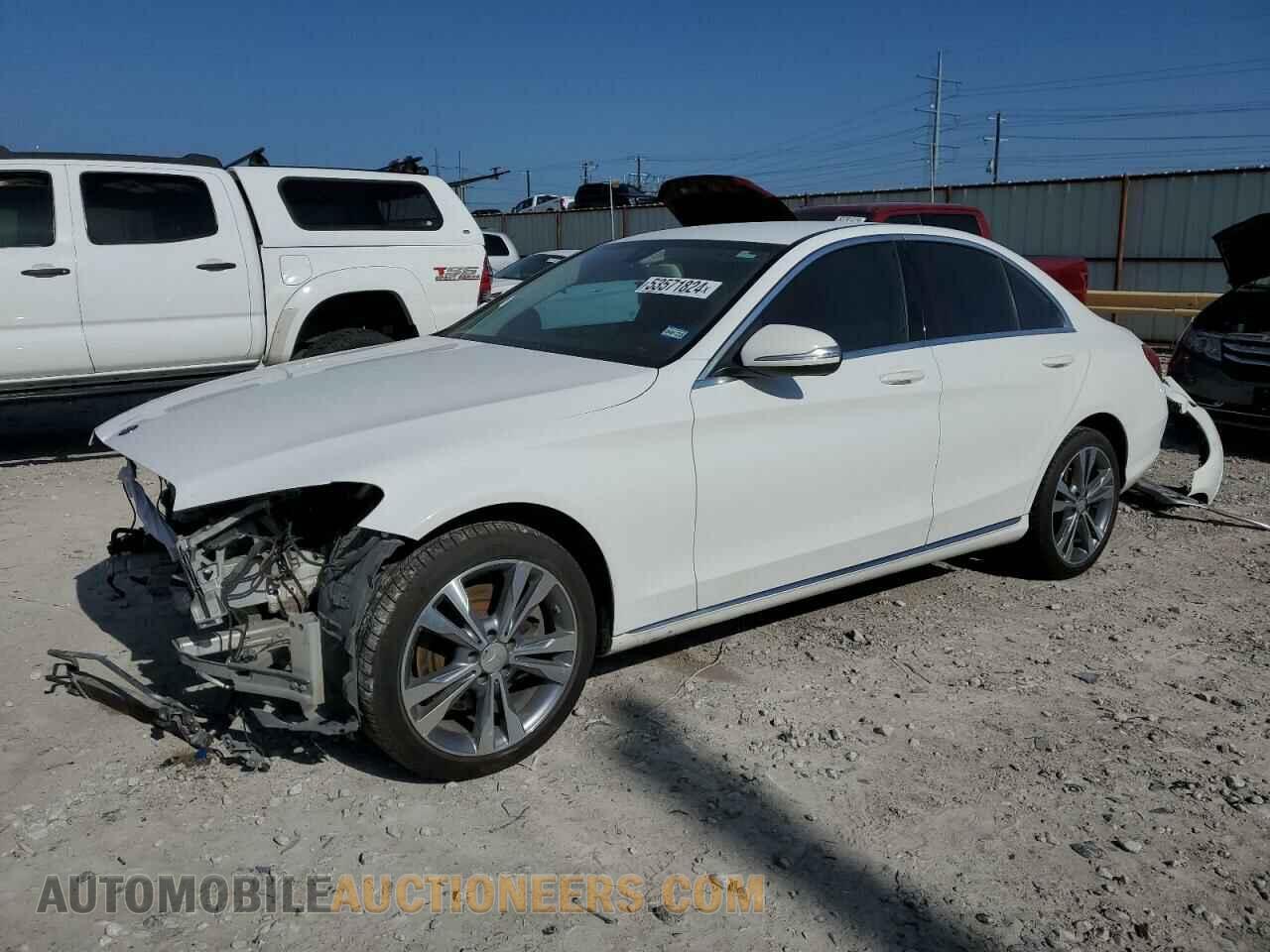 55SWF4KB1FU022791 MERCEDES-BENZ C-CLASS 2015