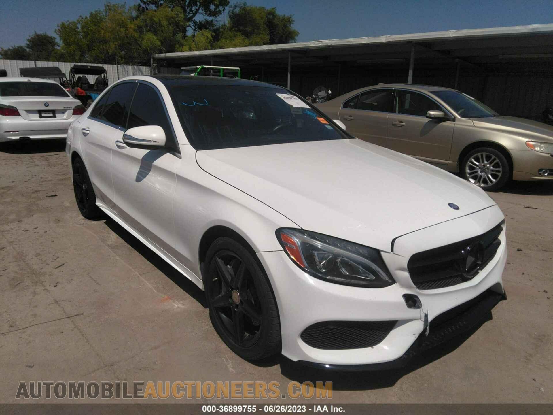 55SWF4KB1FU024086 MERCEDES-BENZ C-CLASS 2015