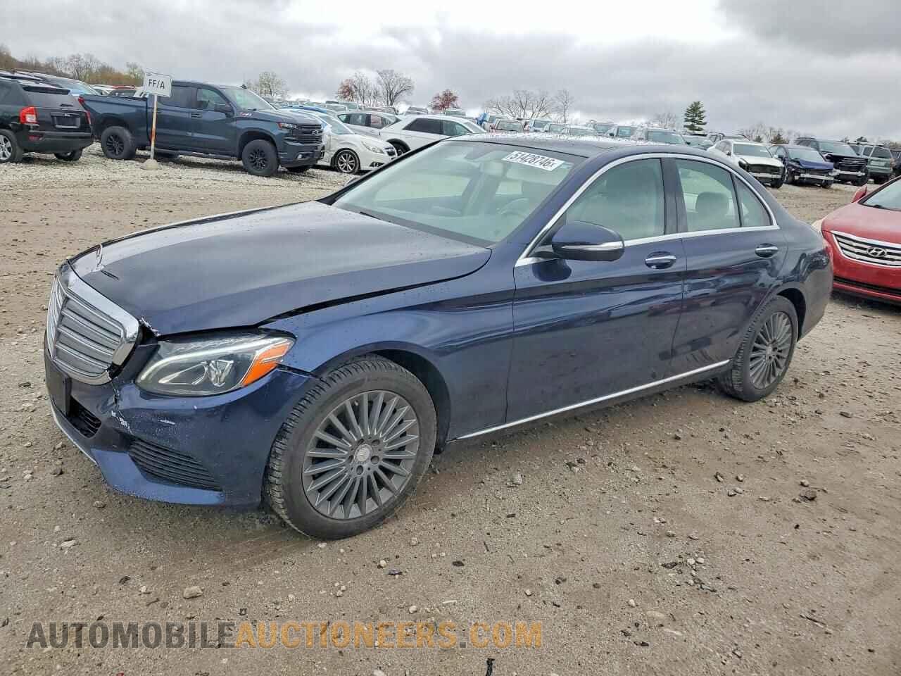 55SWF4KB1FU025660 MERCEDES-BENZ C-CLASS 2015