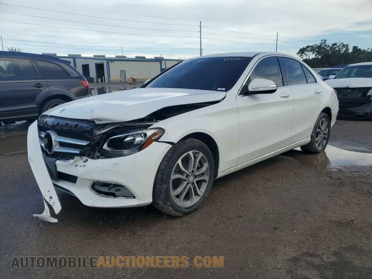 55SWF4KB1FU027800 MERCEDES-BENZ C-CLASS 2015