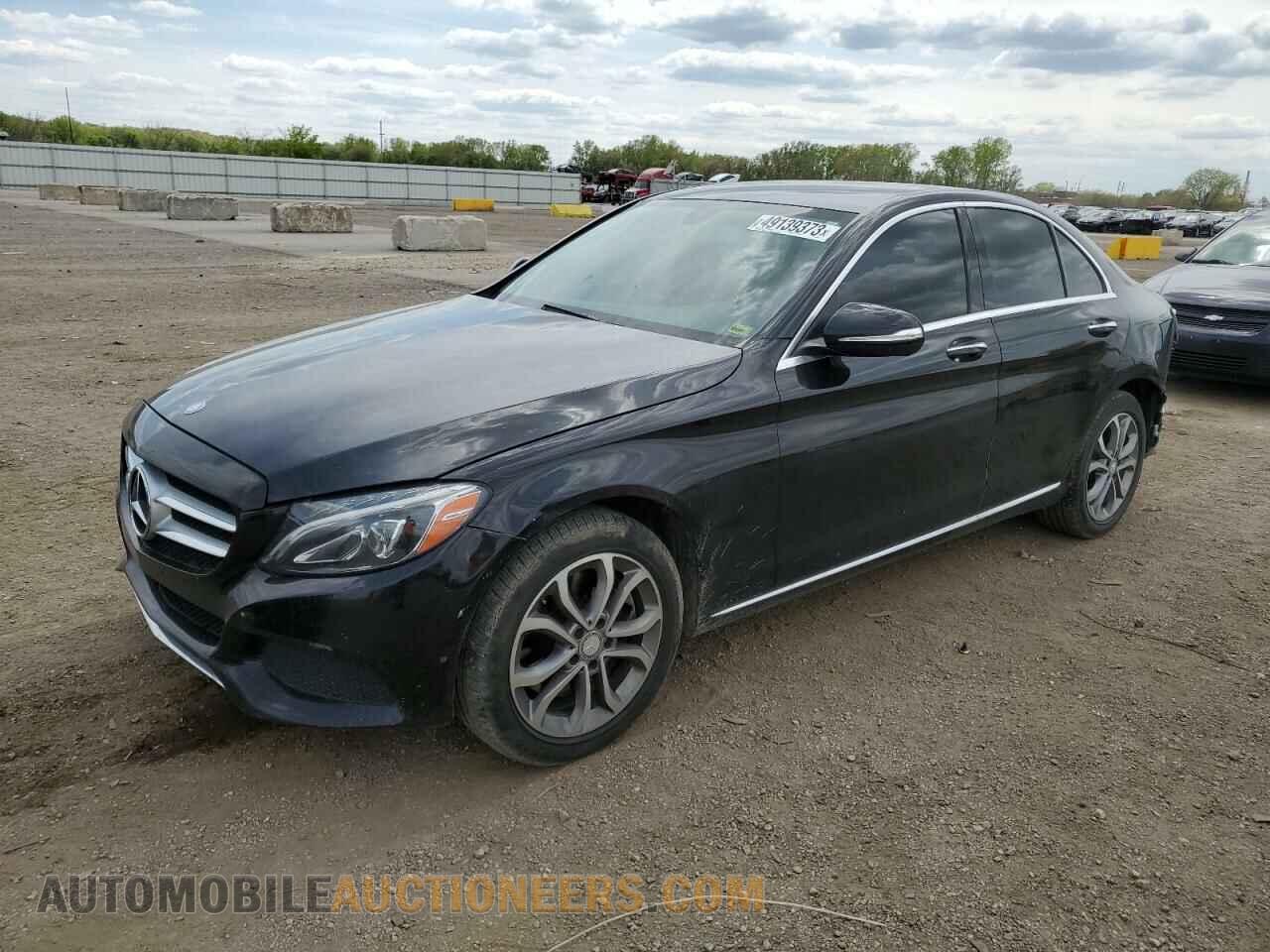 55SWF4KB1FU027991 MERCEDES-BENZ C-CLASS 2015