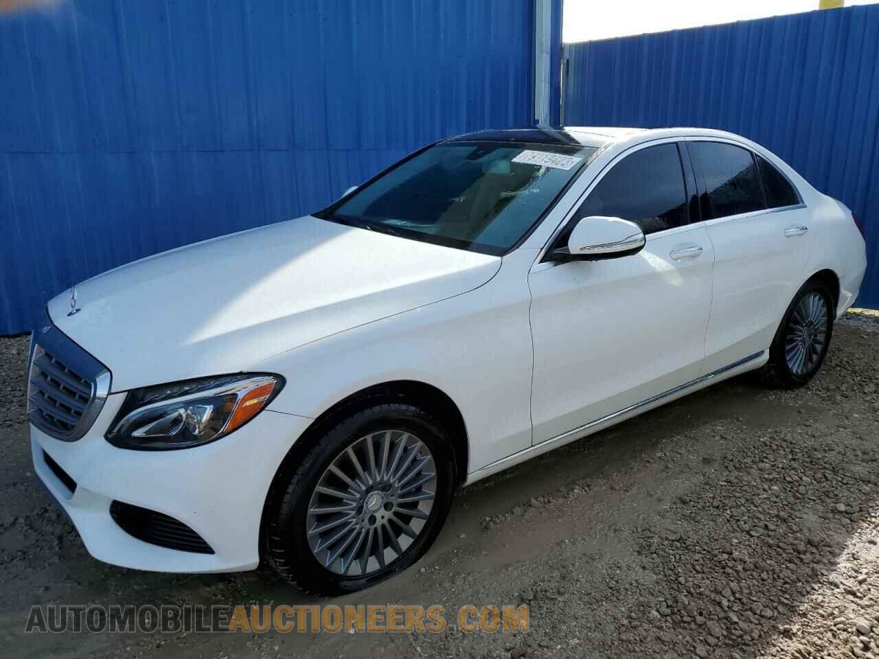 55SWF4KB1FU032186 MERCEDES-BENZ C-CLASS 2015