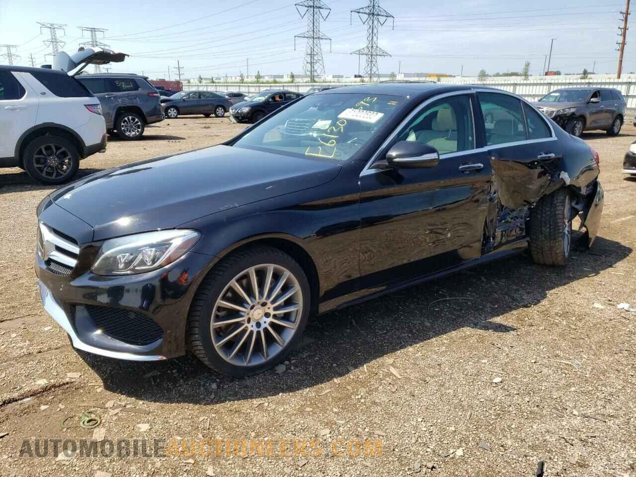 55SWF4KB1FU033192 MERCEDES-BENZ C-CLASS 2015