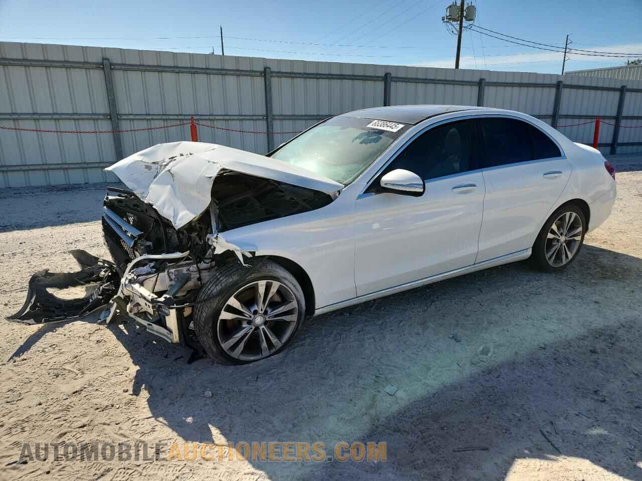 55SWF4KB1FU037193 MERCEDES-BENZ C-CLASS 2015