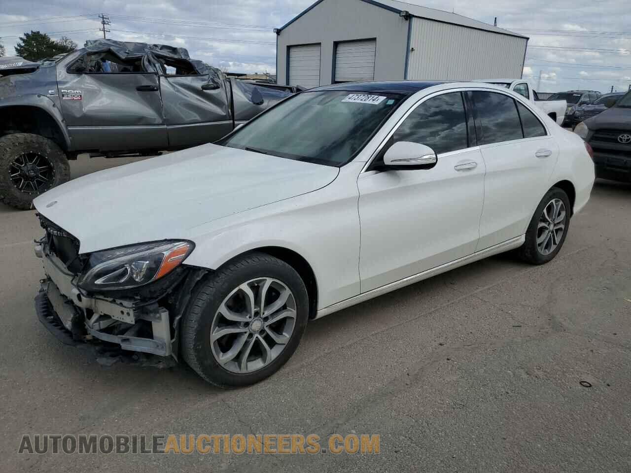 55SWF4KB1FU039722 MERCEDES-BENZ C-CLASS 2015