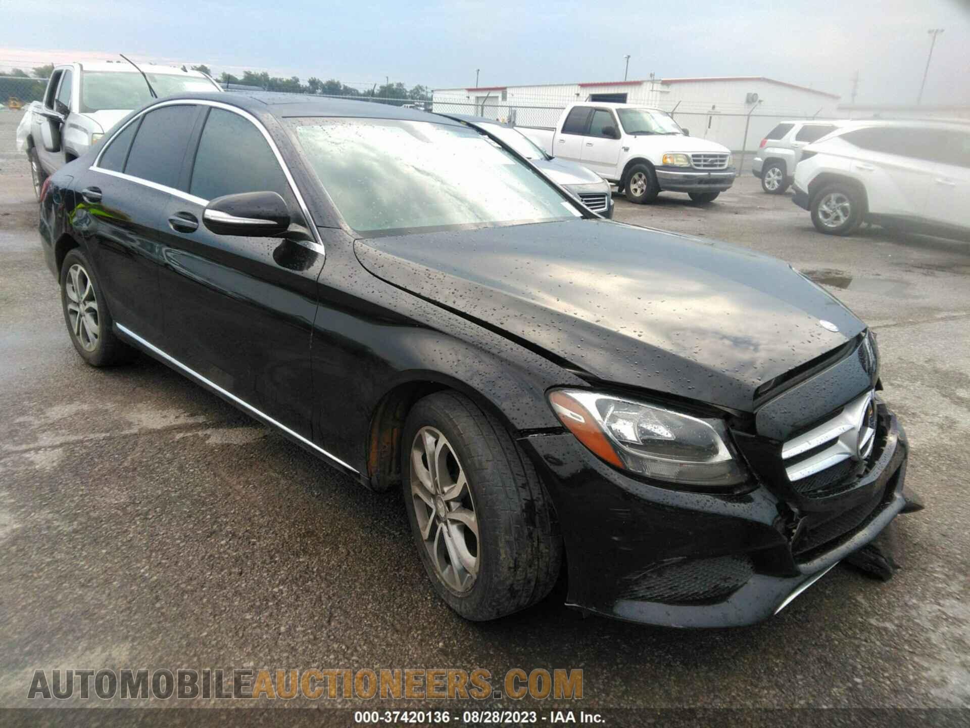 55SWF4KB1FU040482 MERCEDES-BENZ C-CLASS 2015