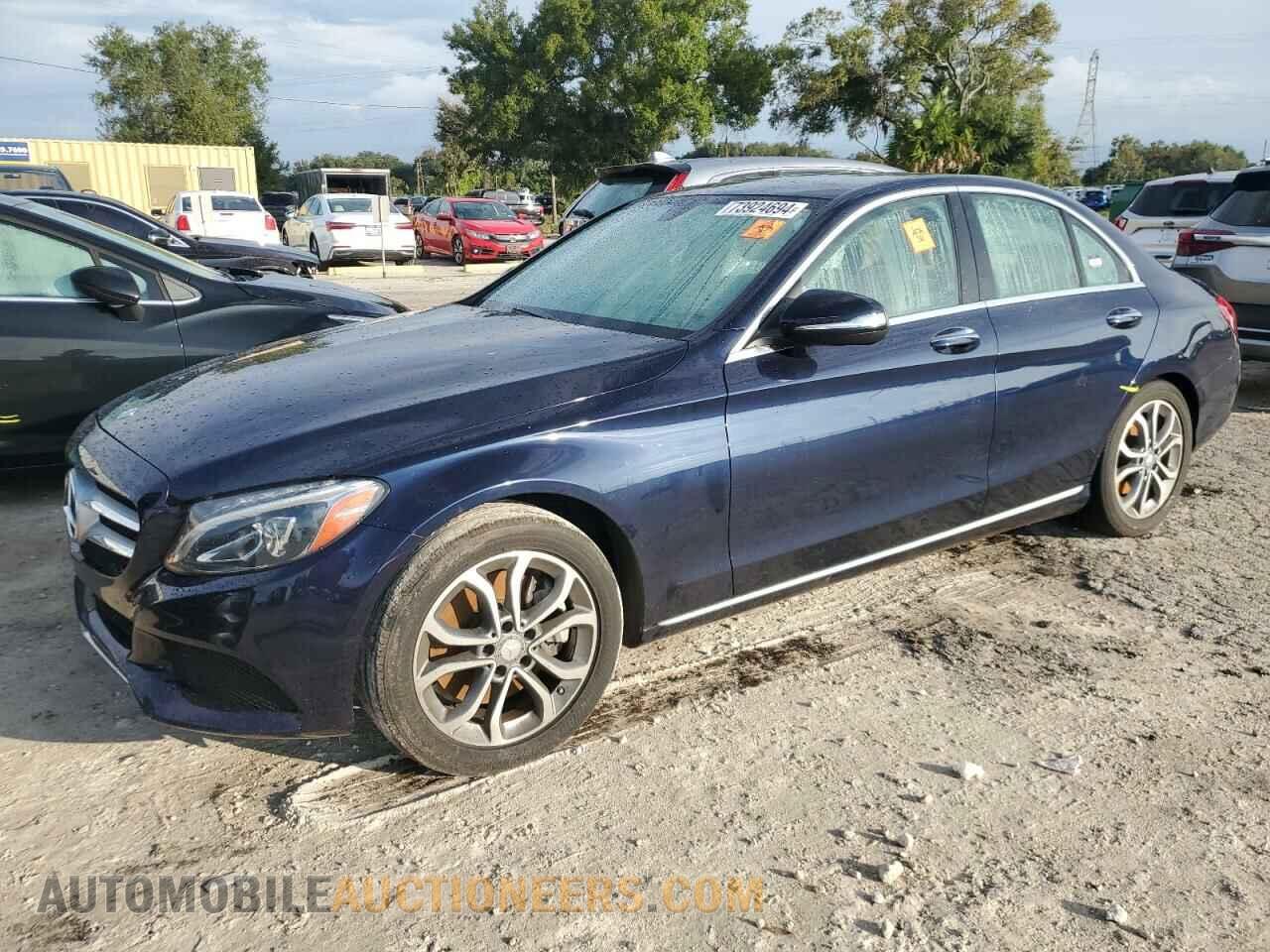 55SWF4KB1FU048856 MERCEDES-BENZ C-CLASS 2015