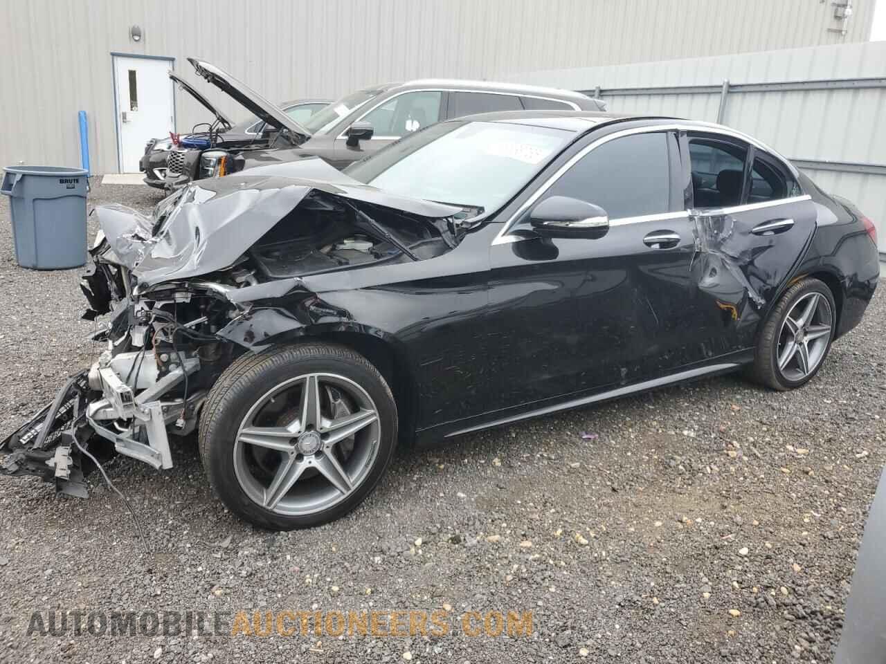 55SWF4KB1FU051790 MERCEDES-BENZ C-CLASS 2015