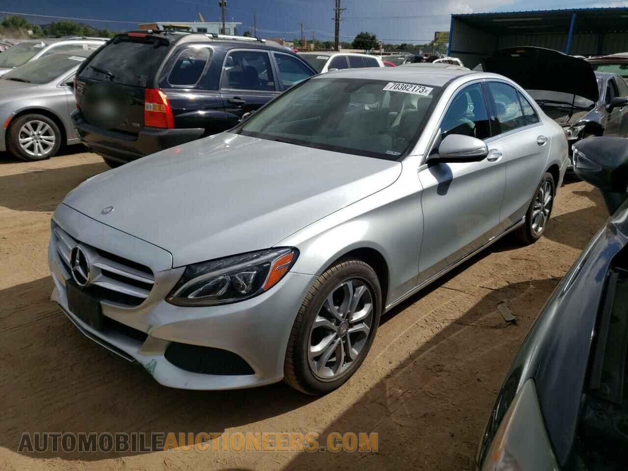 55SWF4KB1FU058397 MERCEDES-BENZ C-CLASS 2015