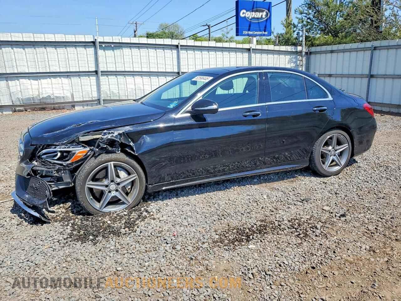 55SWF4KB1FU060456 MERCEDES-BENZ C-CLASS 2015