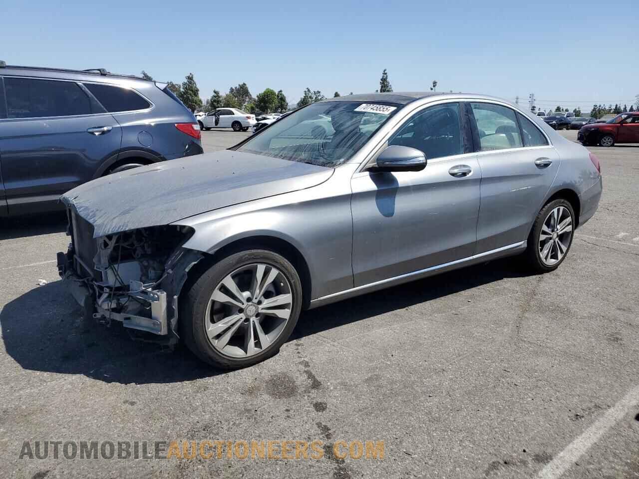55SWF4KB1FU062918 MERCEDES-BENZ C-CLASS 2015