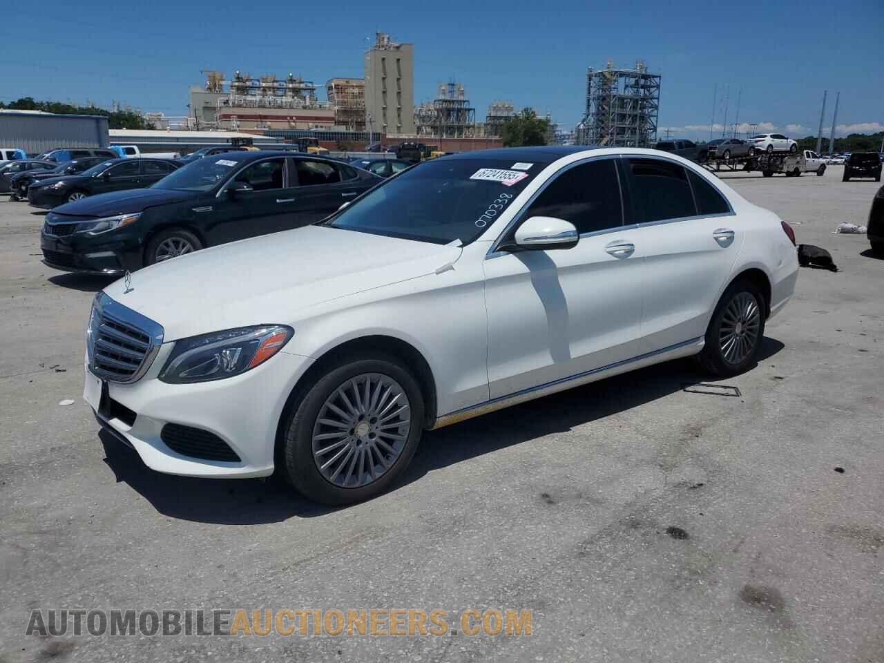 55SWF4KB1FU070338 MERCEDES-BENZ C-CLASS 2015
