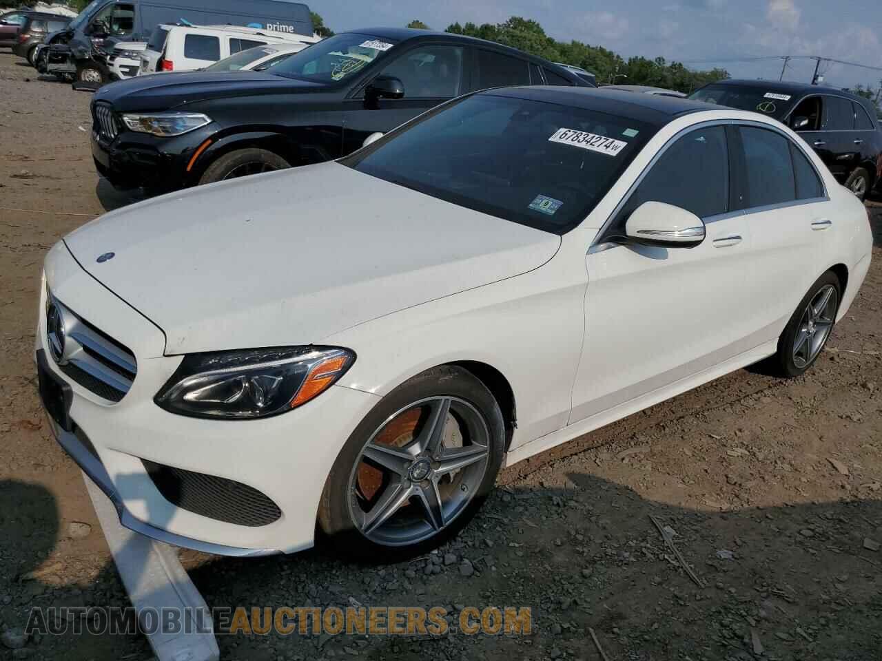 55SWF4KB1FU078035 MERCEDES-BENZ C-CLASS 2015