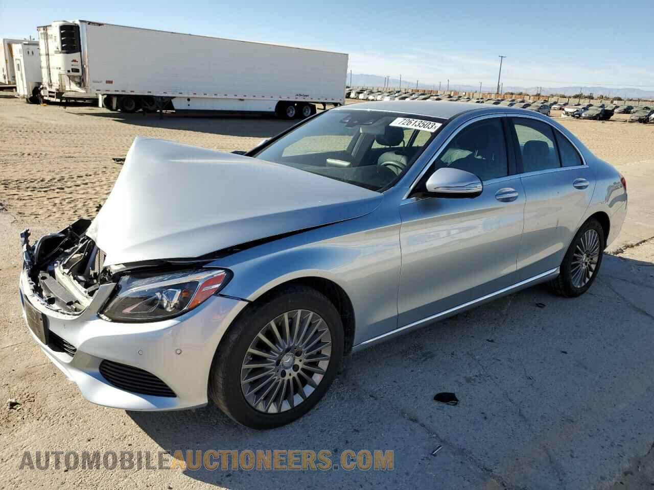 55SWF4KB1FU078245 MERCEDES-BENZ C-CLASS 2015