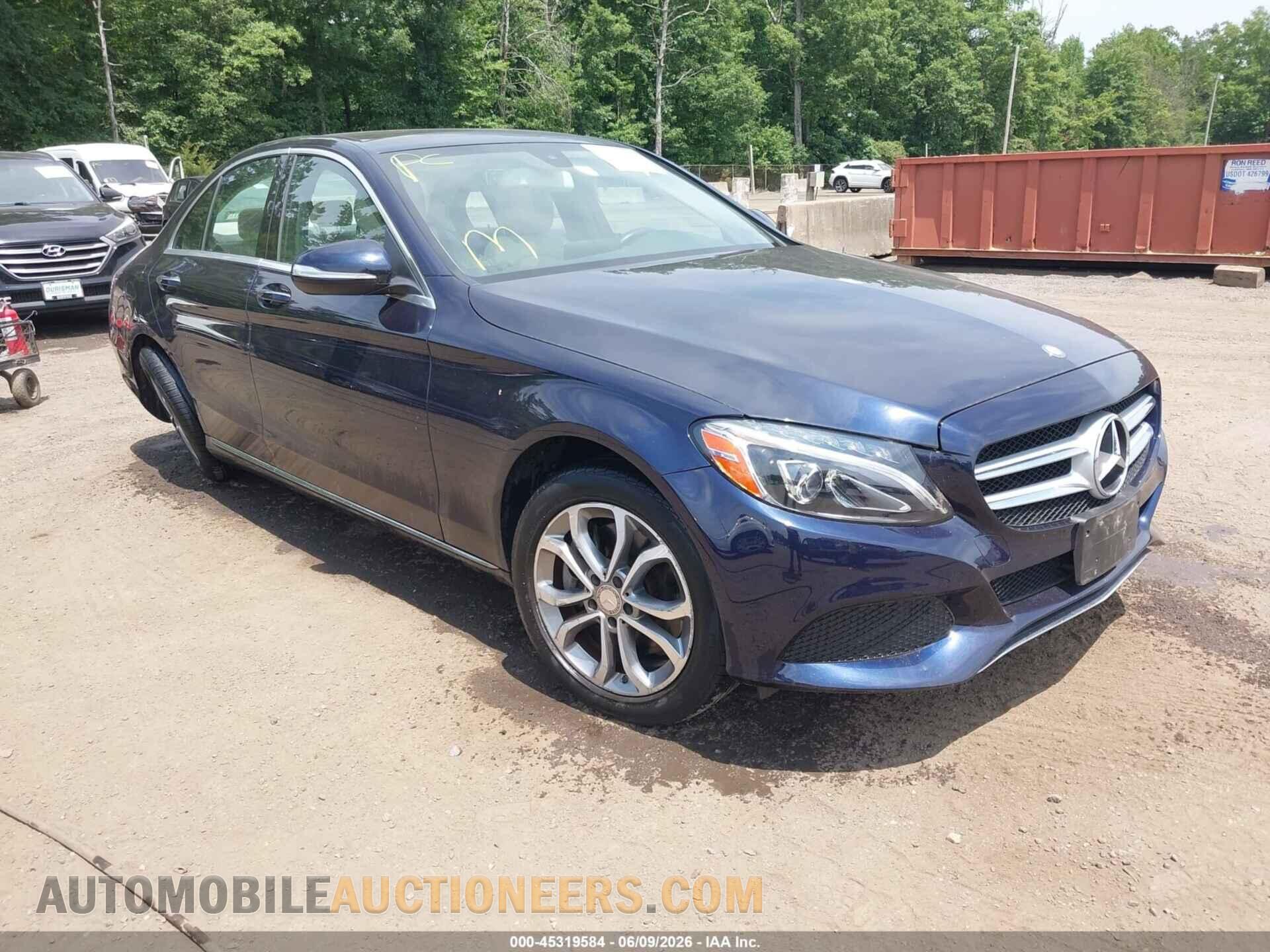 55SWF4KB1FU078360 MERCEDES-BENZ C 300 2015